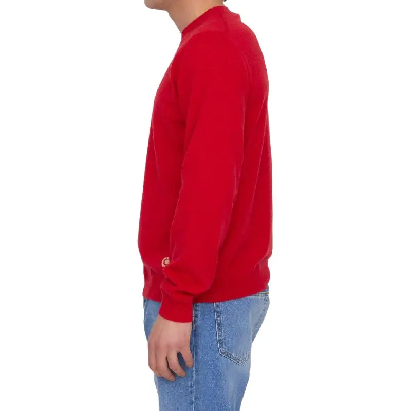GUCCI Cashmere Sweater Men's Red-3