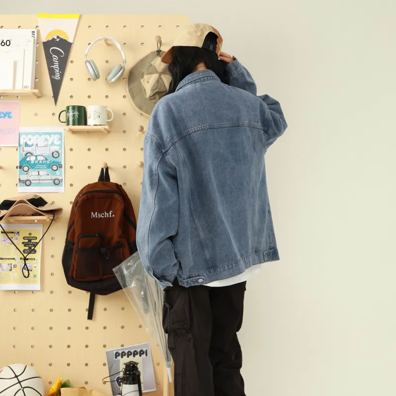 LIVINGTOWN Denim Jackets Unisex-2