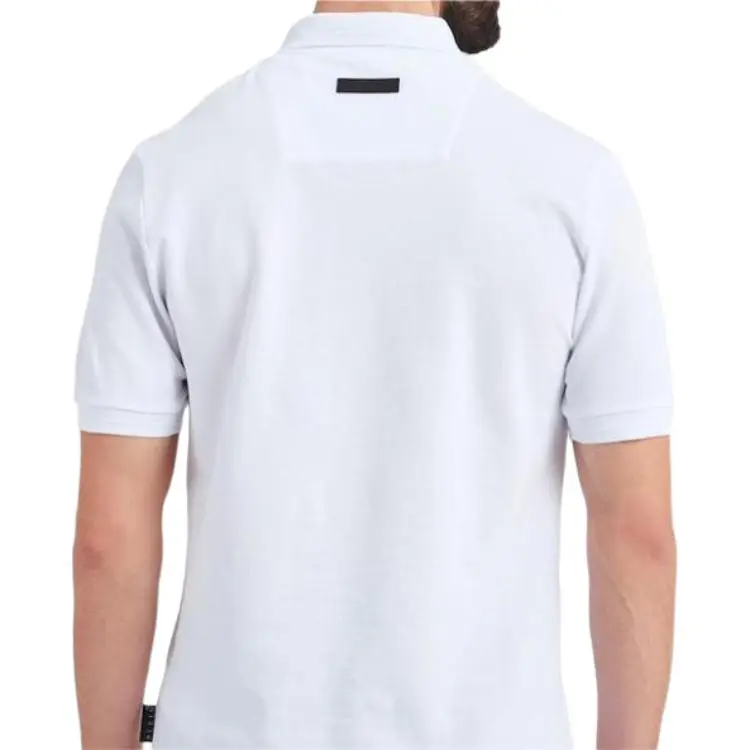 PHILIPP PLEIN Iconic Piqué Cotton Polo Shirt-4