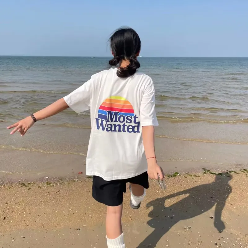 MostwantedLab MostwantedLab Classic Rainbow T Shirt Unisex-2