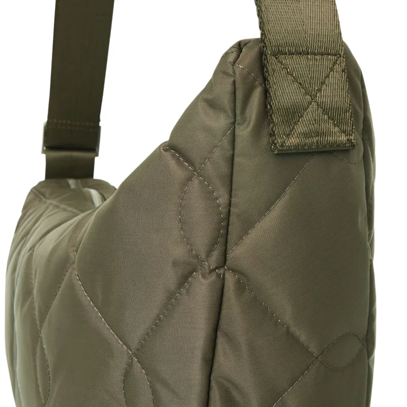 COS Polyamide Crossbody Bag, Shoulder Bag Men's Khaki Green-1