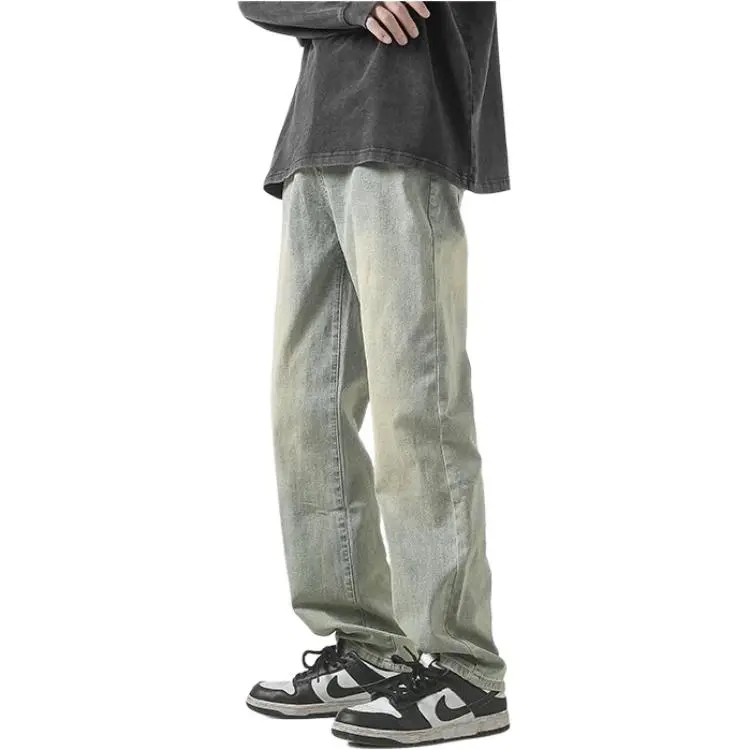 URBAN AUTHENTIC Jeans Unisex Yellow Mud-2