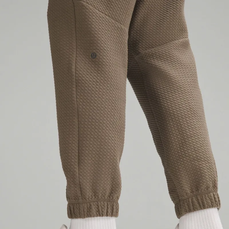 Lululemon Textured Knitted Sweatpants Men's Nomad Gray-2