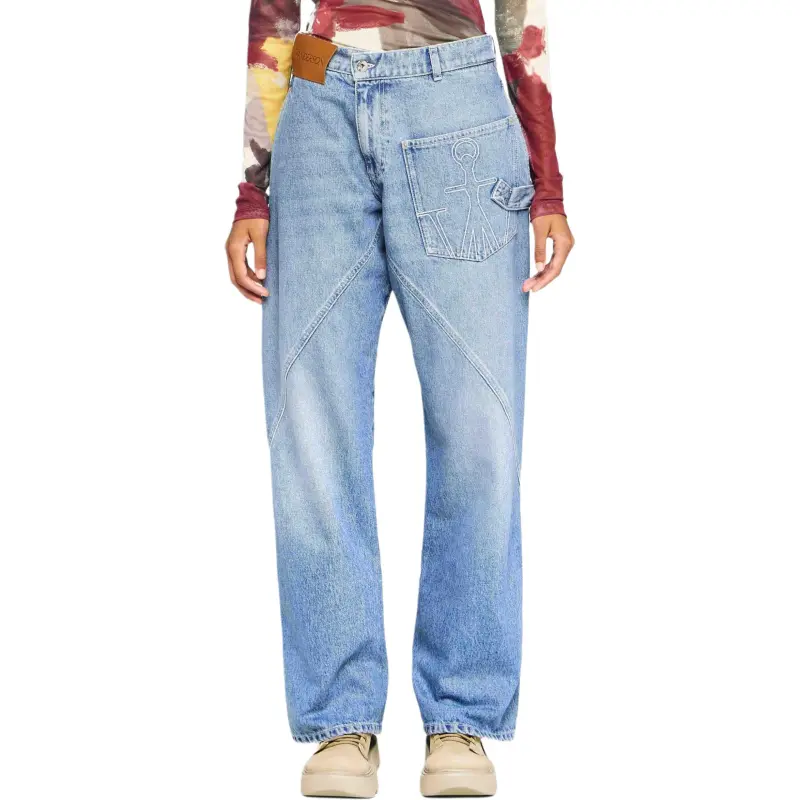 JW Anderson Twisted Workwear Denim Jeans-1
