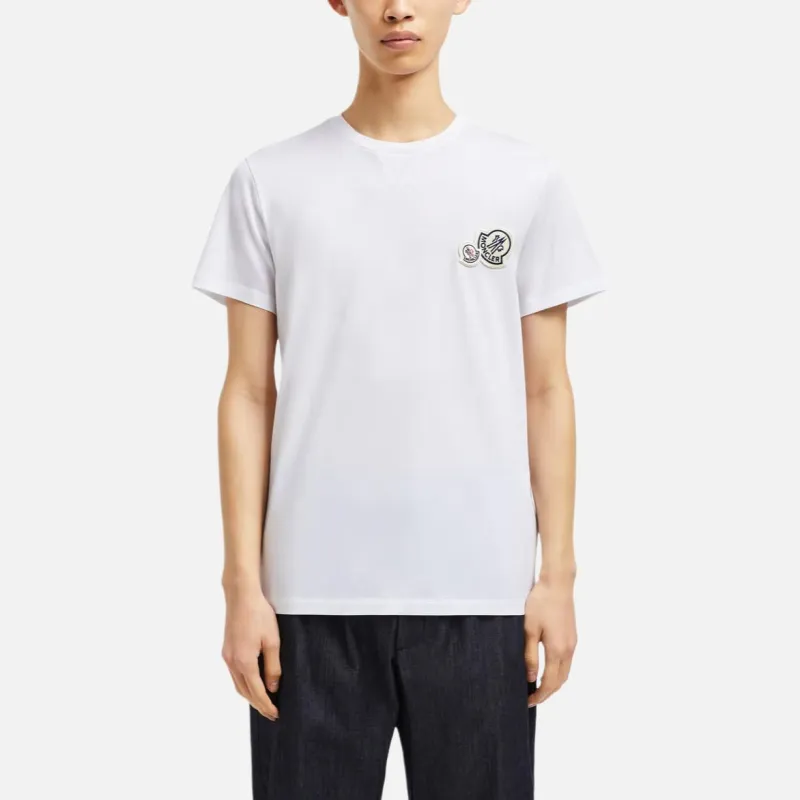 Moncler Double logo Patch T shirt-2