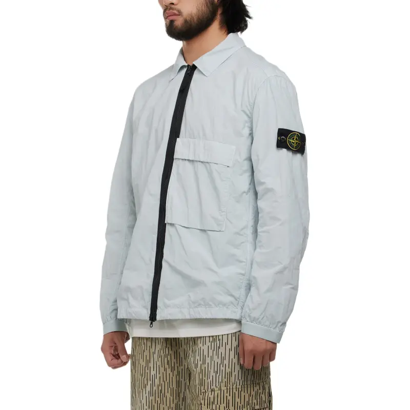 STONE ISLAND Jackets Men Light Gray-3