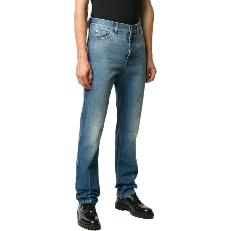 GUCCI Jeans Men Blue-4