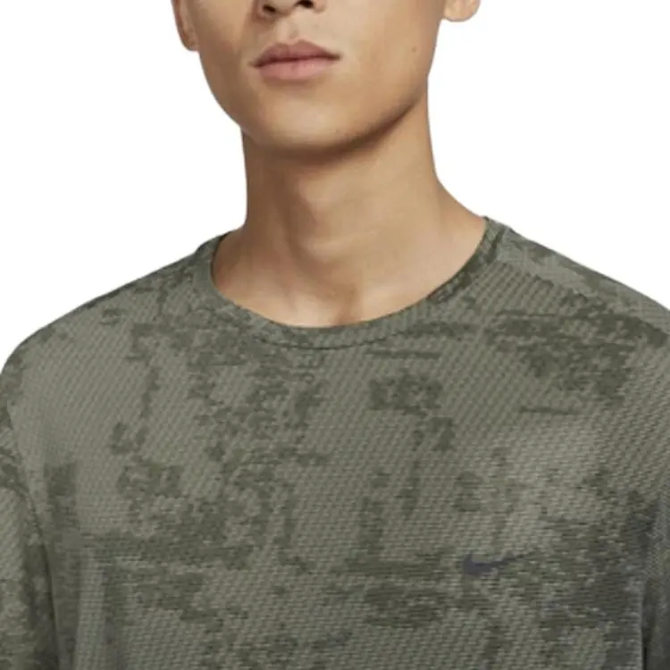 Nike T Shirts Men Green-4
