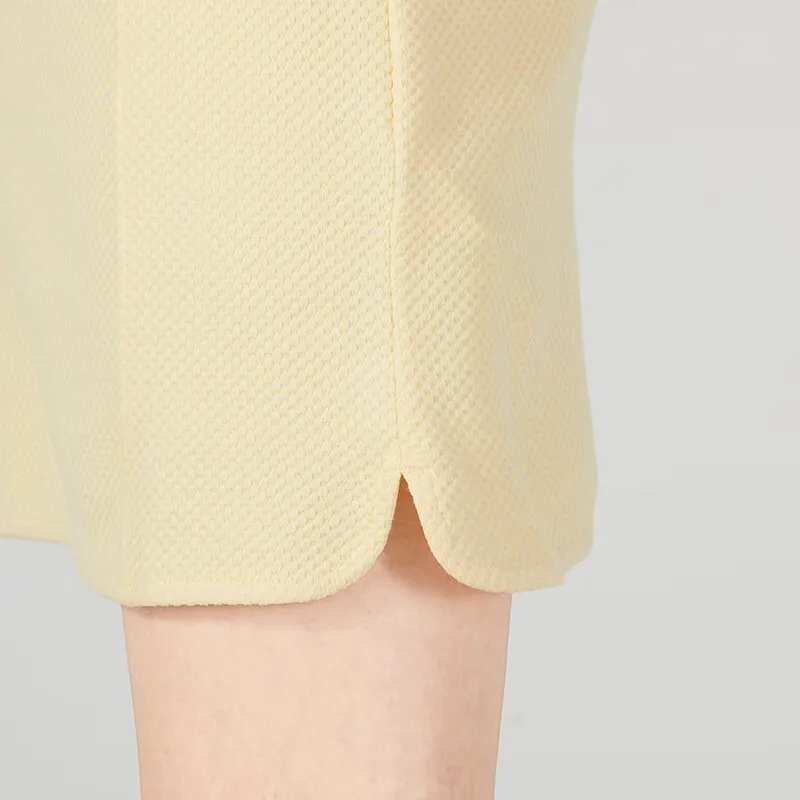 PUMA Short Sleeved Dress Women's Yellow-5