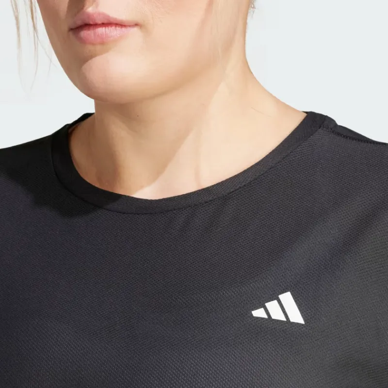 Adidas Free Shipping With AdiClub Own The Run Tee Plus Size-4