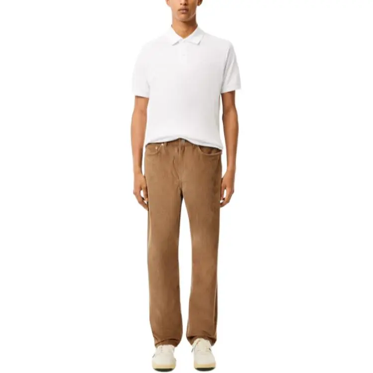 LACOSTE Casual Pants Men's Khaki-1