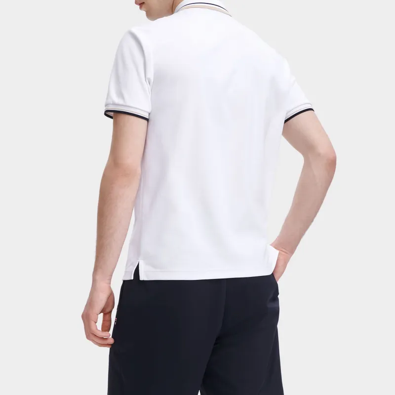 FILA Polo Shirt Men's Standard White-3