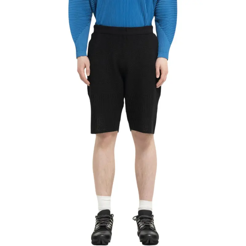 Homme Plissé Issey Miyake Casual Shorts Men's Black-2