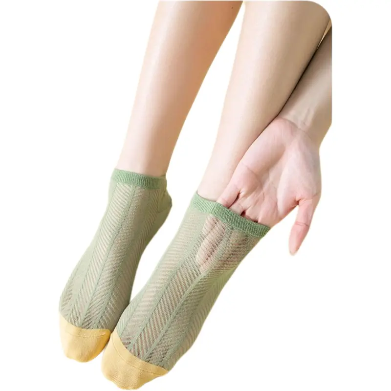 NAIER SS24 Ankle Socks Women's 4 Pack Vintage Floral-1