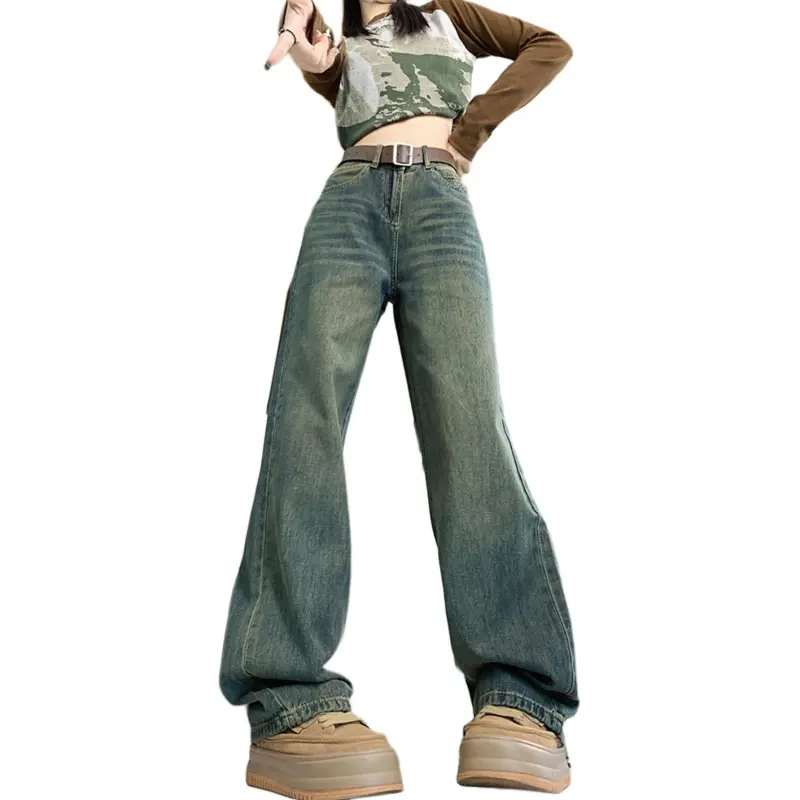 NHZN Jeans Women's Vintage Blue-1