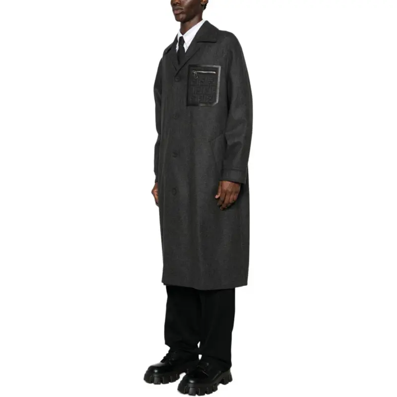 FENDI Felted Coat-5