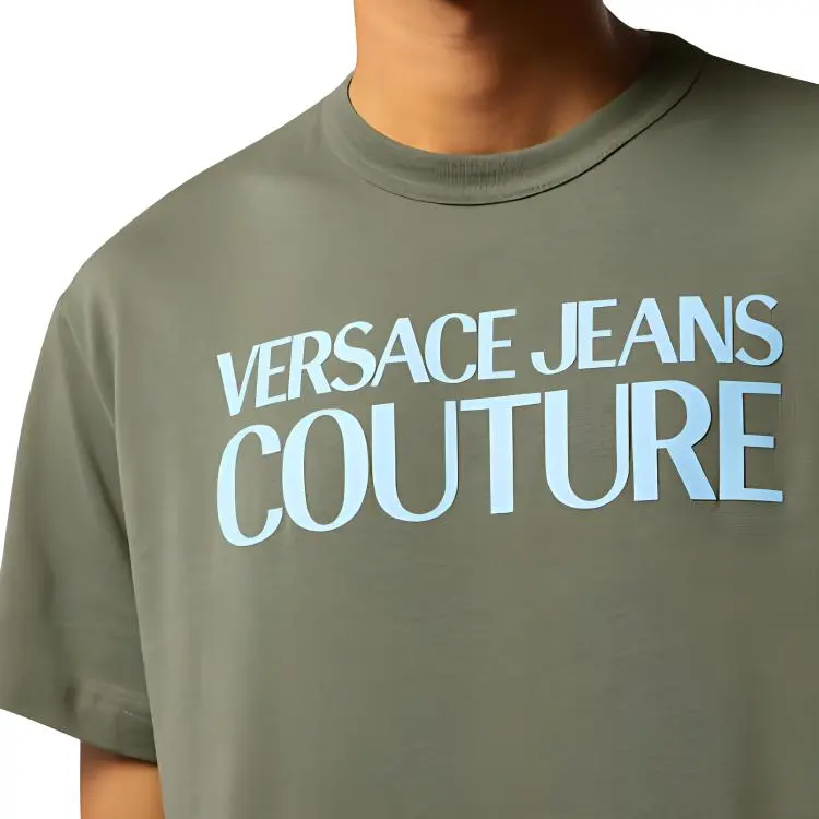 VERSACE T-Shirts Men Green-4