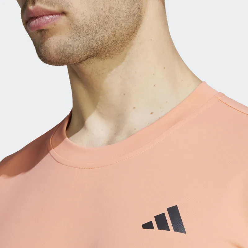 Adidas T Shirts Men Orange-4