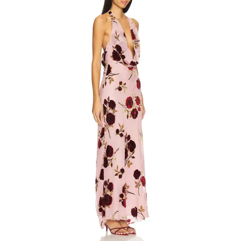 FOR LOVE & LEMONS Sleeveless Dress Women's Light Pink-2