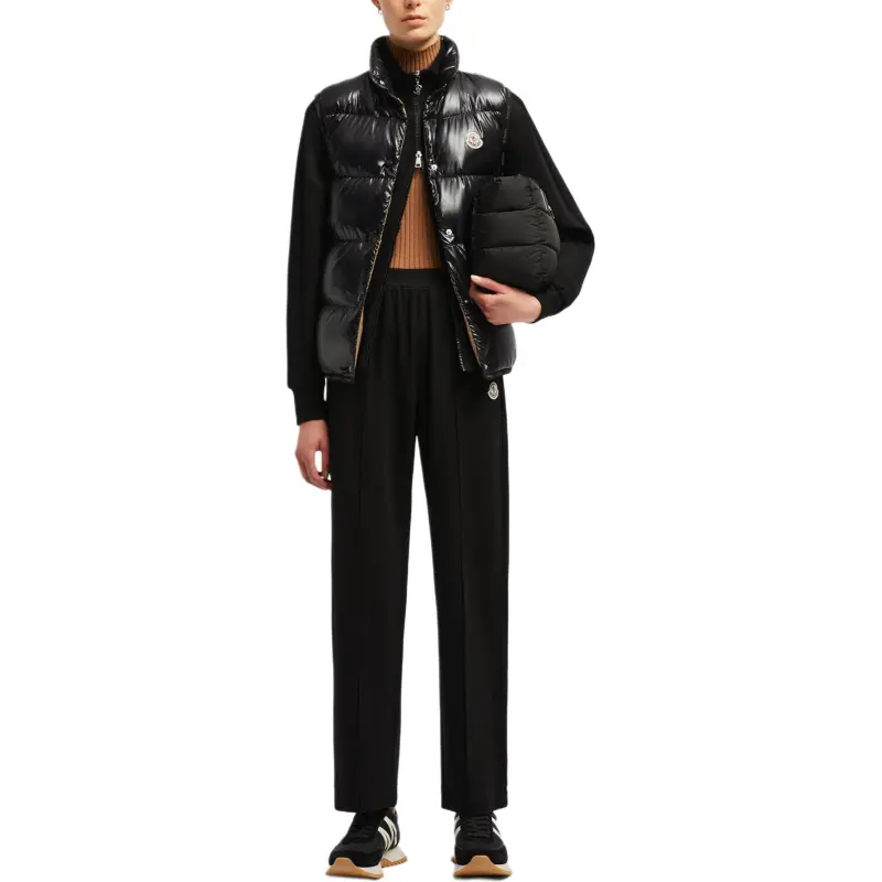 Moncler Logo patch Virgin Wool Track Pants-1