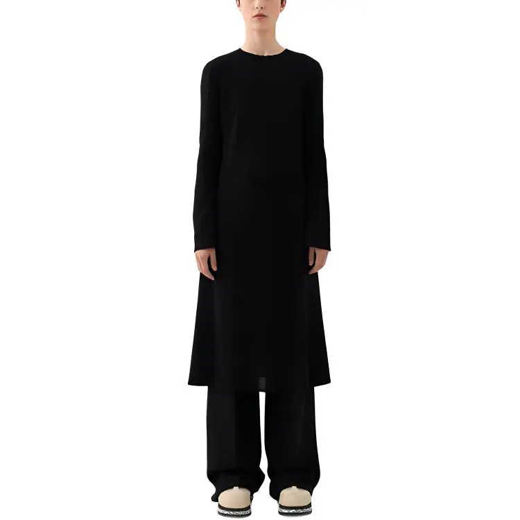 Chloe Long Sleeved Dress Women's Black-1