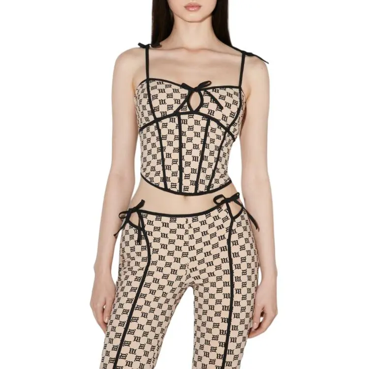 Misbhv Monogram Corset Top-2