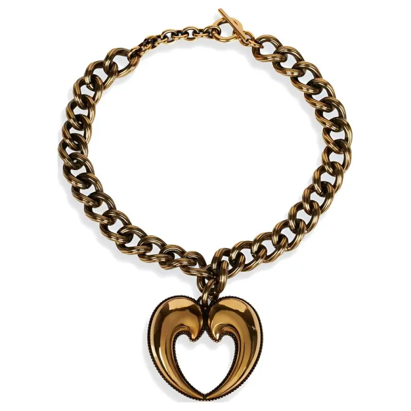 ETRO Paisley Heart Necklace-1