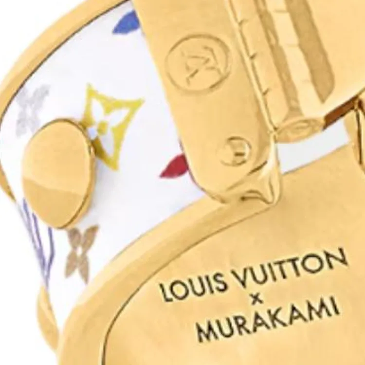 LOUIS VUITTON Metal Rings Women's White-2