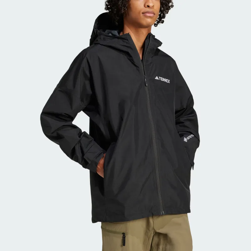 Adidas Free Shipping With AdiClub Terrex Xperior 2L GORE TEX Performance Jacket-3
