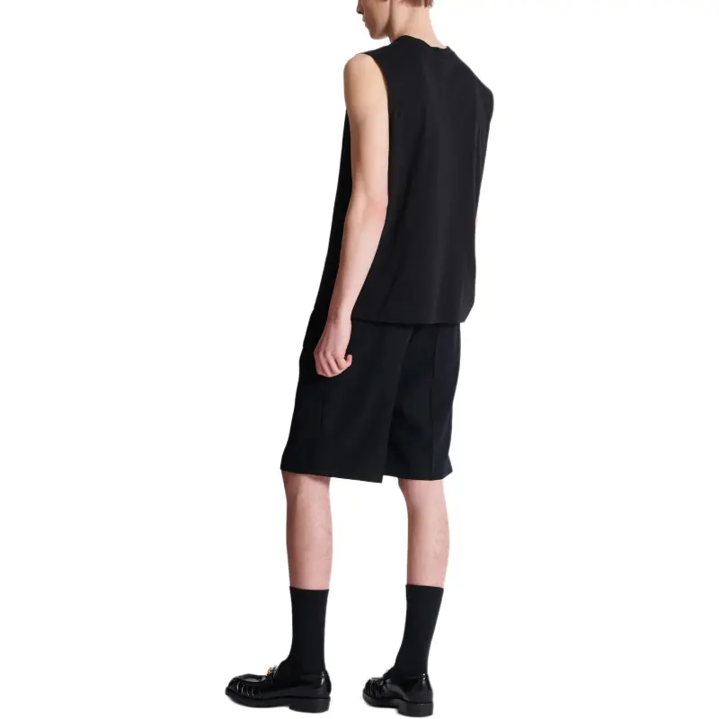 BALMAIN Logo embroidered Tank Top-2