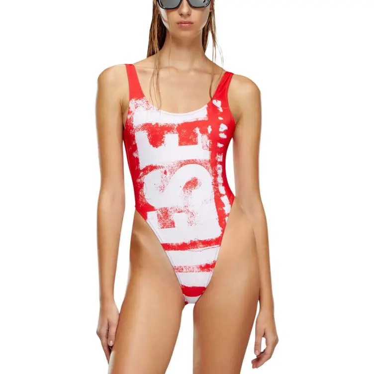 DIESEL One piece Swimsuit Women's Red-1