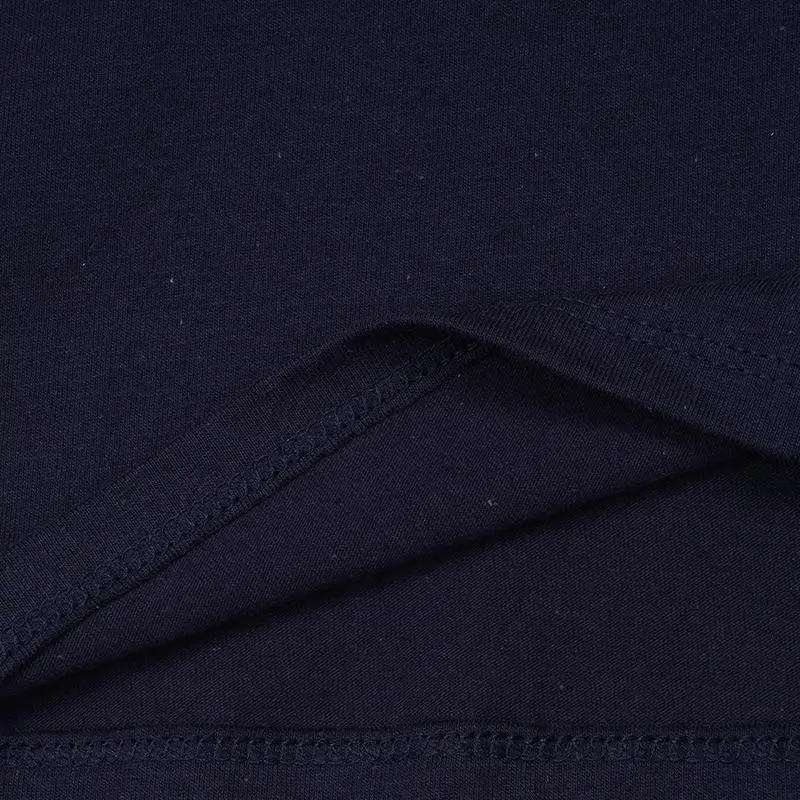 Champion T Shirt US Version Unisex Navy Blue-3