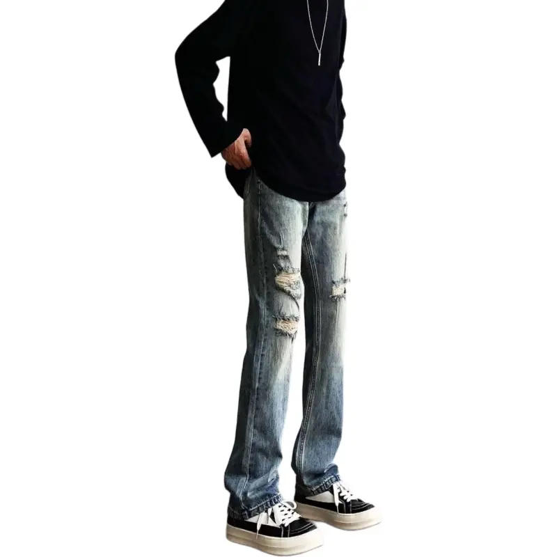 Concubine Zhu Jeans Unisex Blue-6