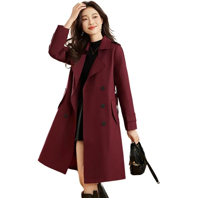 Yi Mengyuan Trench Coat Women's-3
