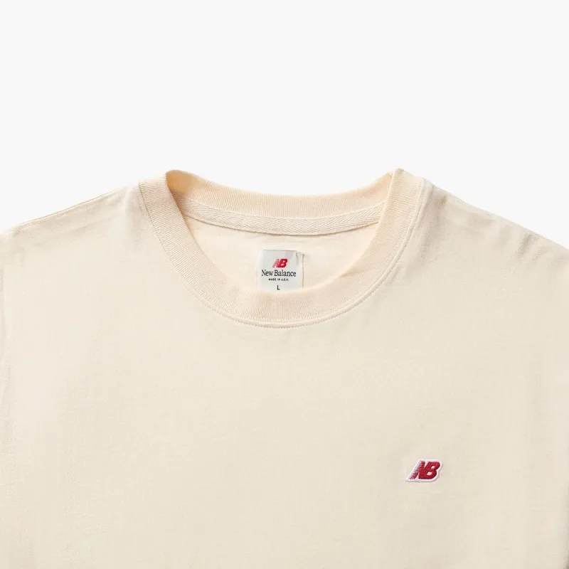 New Balance Made In USA T-Shirt Unisex Australian Nut Color-2