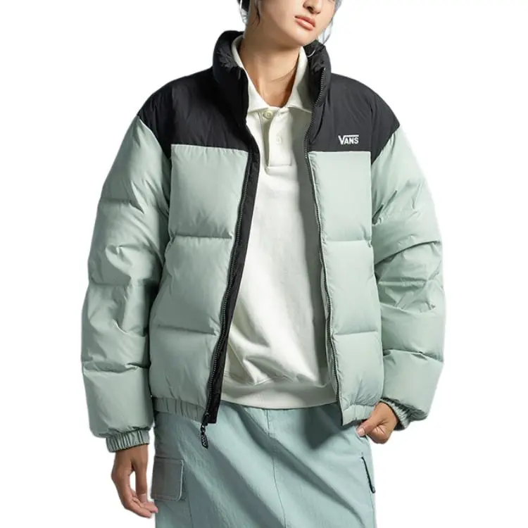 Vans Down Jacket Unisex Gray Green-3