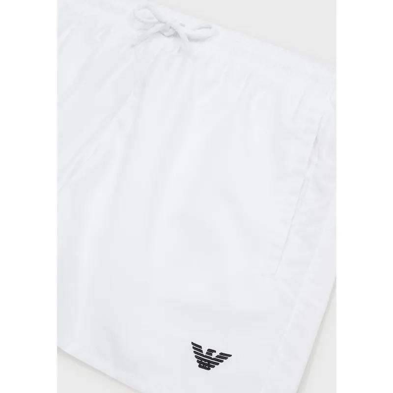 EMPORIO ARMANI Swimming Shorts Men's White-4