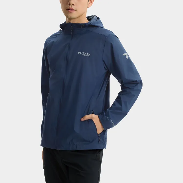 Columbia City Outdoor Collection Titanium Collection SS25 Jacket Men's Dark Blue-2