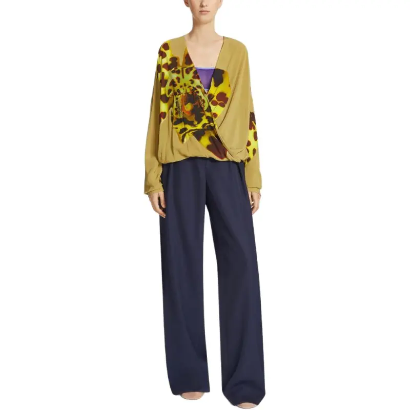 DRIES VAN NOTEN Draped Blouse-1