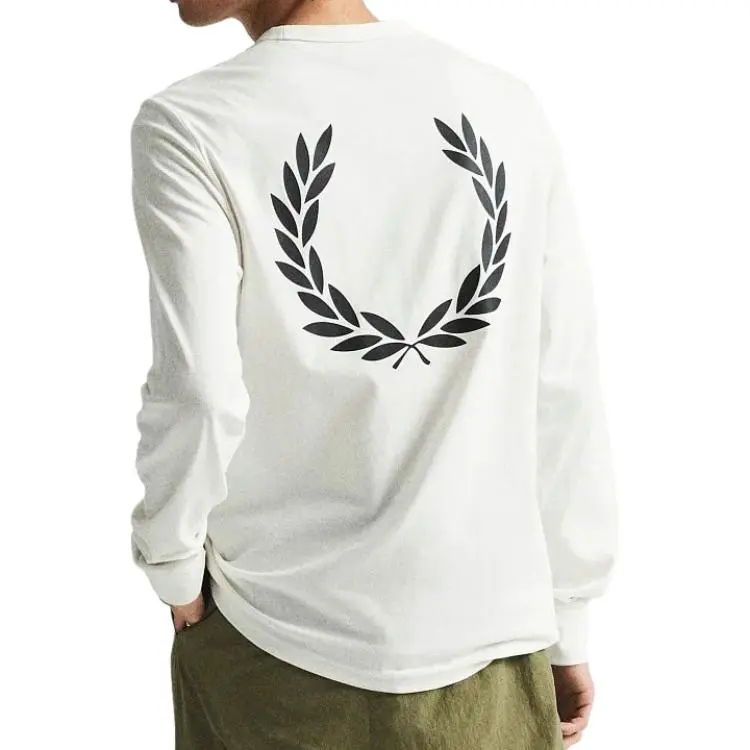FRED PERRY T Shirts Men White-3