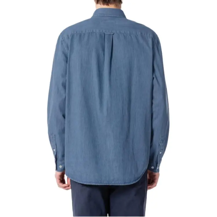 LACOSTE Shirts Men Navy Blue-3
