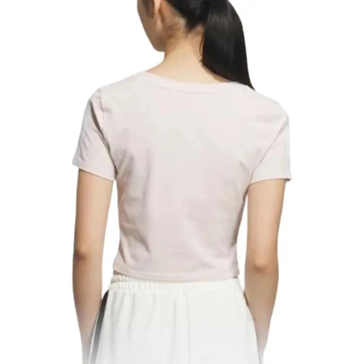 Adidas SS25 T Shirt Women's Purple Pink-1