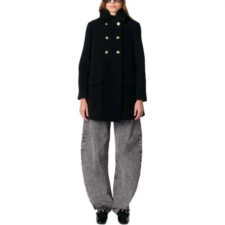 Maje Felted Coat-2