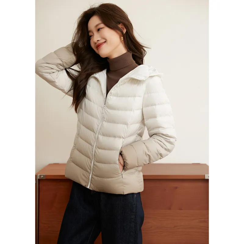 Mo Han Yi Mei Down Jacket Women's Khaki Gradient-1