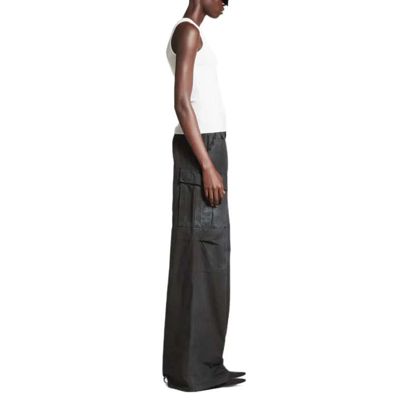Balenciaga Tank Top Regular Fit Women's White-5