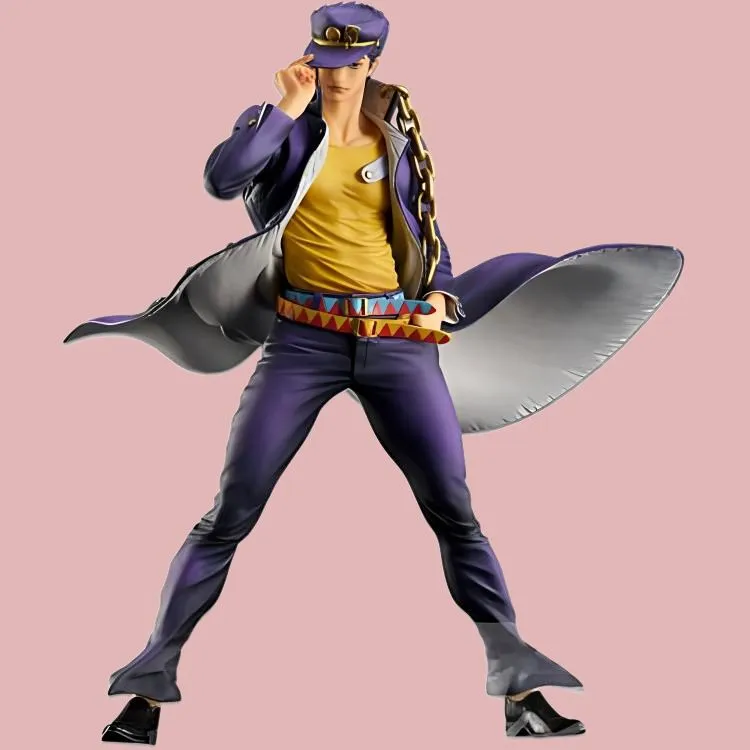 BANPRESTO JoJo's Bizarre Adventure Stardust Crusaders Super Master Stars Piece Jotaro Kujo The Brush Figure Purple-2