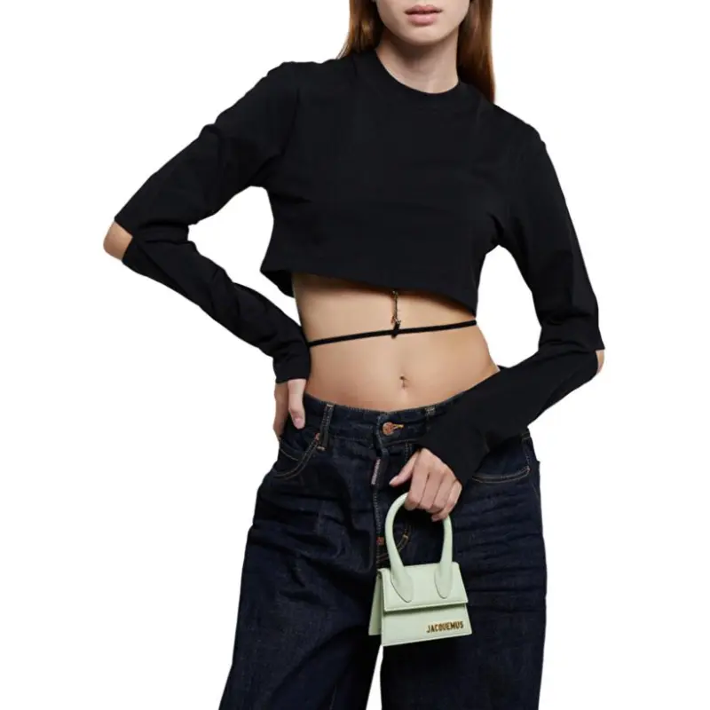 Jacquemus Le T Shirt Pino 'Black'-4
