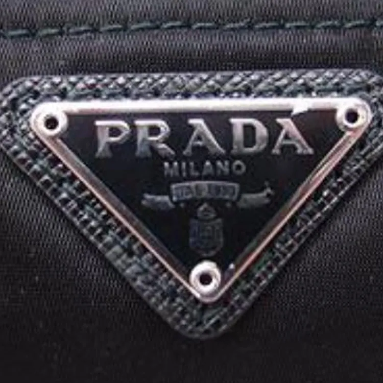 PRADA Nylon Makeup Bag Women's Black-6