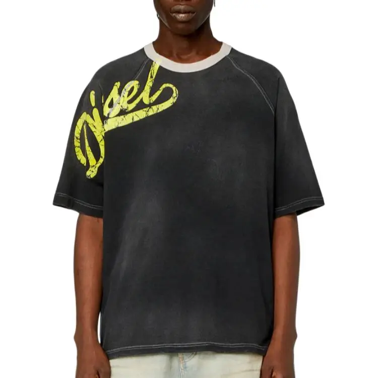 DIESEL T Shirts Unisex Black-2