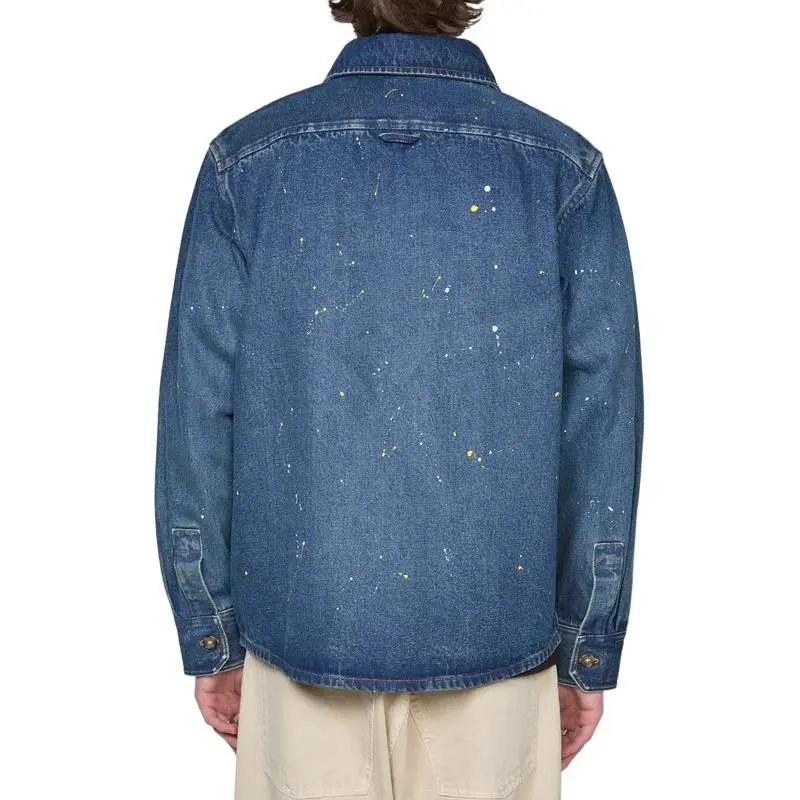 A.P.C Basile Splash Effect Shirt Jacket-2